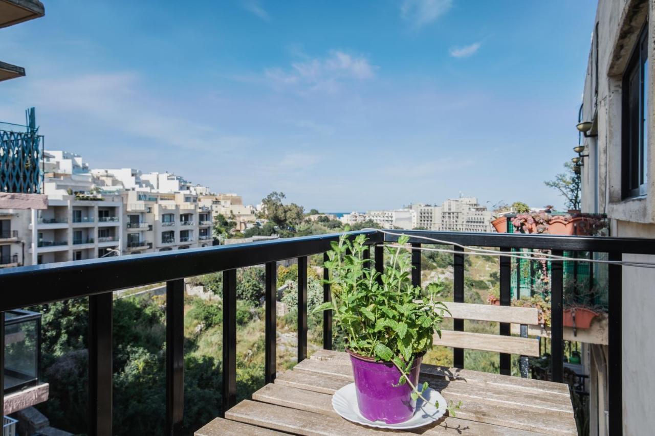 Stylish 3 Bedroom Apartment - St. Julians - 5 Mins From Balluta Bay St. Julian's Exteriör bild